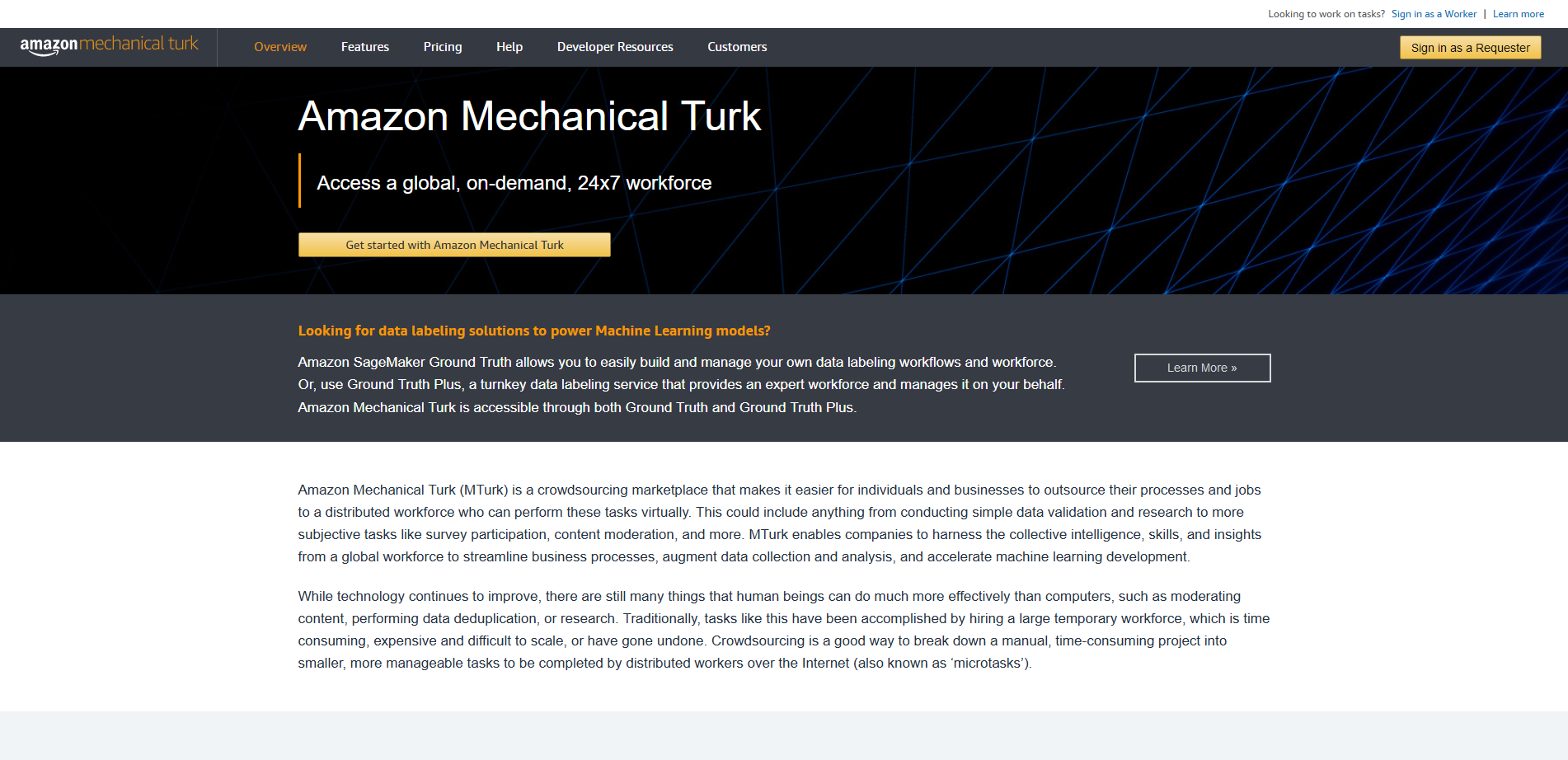 Amazon Mechanical Turk Review